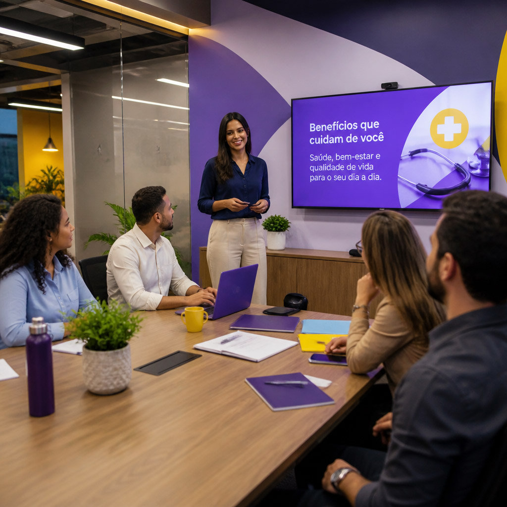 Equipe empresarial